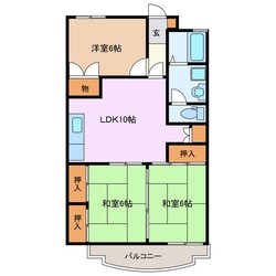 益生駅 徒歩52分 1階の物件間取画像